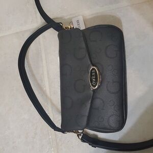 Guess Black Shoulder Bag